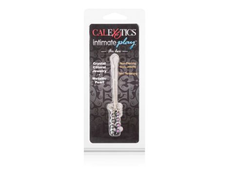 Beaded Clitoral Jewelry Blue - 2