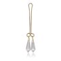 Crystal Clitoral Jewelry Transparent - 2