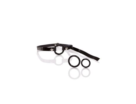 Open Ring Gag Black