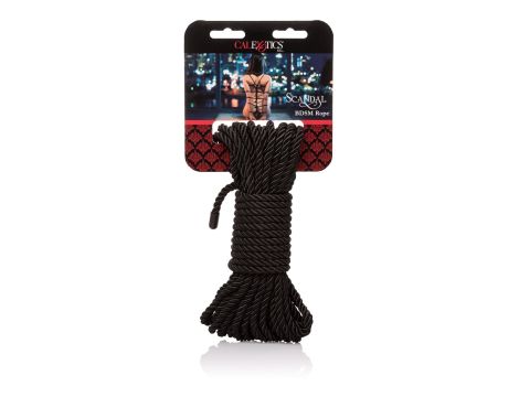 Scandal BDSM Rope 10M Black - 2