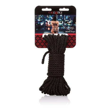 Scandal BDSM Rope 10M Black - 2