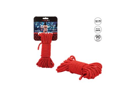 Scandal BDSM Rope 10M Red - 3