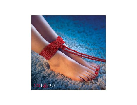 Scandal BDSM Rope 10M Red - 4