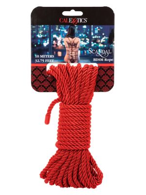 Scandal BDSM Rope 10M Red - image 2