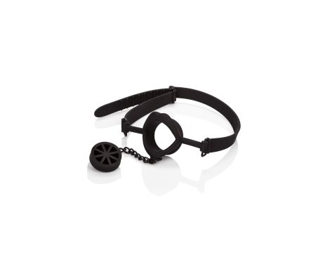 Scandal Silicone Stopper Gag Black