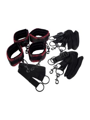 Scandal Bed Restraints Black