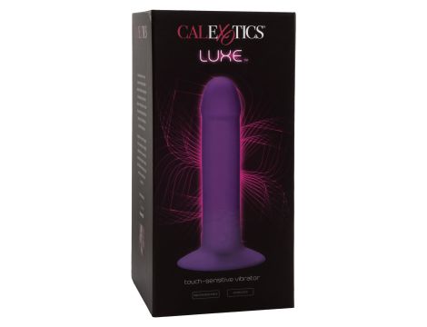 Luxe Touch-Sensitive Vibrator Purple - 2