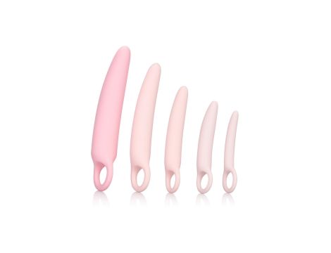 Silicone Dilator 5pcs Set Pink - 3