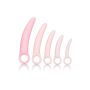 Silicone Dilator 5pcs Set Pink - 2