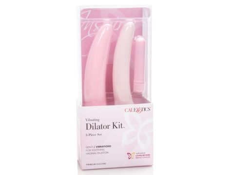 Vibrating Dilator 3pcs Set Pink - 2