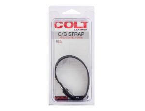 COLT Leather C/B Strap 3-snap Black - image 2