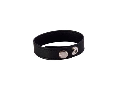 COLT Leather C/B Strap 3-snap Black