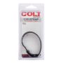 COLT Leather C/B Strap 3-snap Black - 3