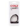 COLT Leather C/B Strap 5-snap Black - 3