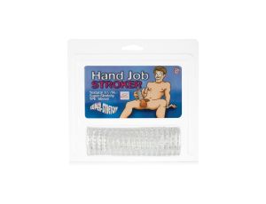 Hand Job Stroker Clear Transparent - image 2