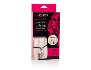 Lover Thong w/ Pleasure Pearls Black - image 2