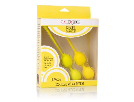 Kegel Training Set Lemon Yellow - 2