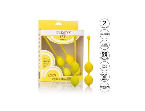 Kegel Training Set Lemon Yellow - 7