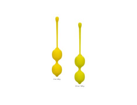 Kegel Training Set Lemon Yellow - 3