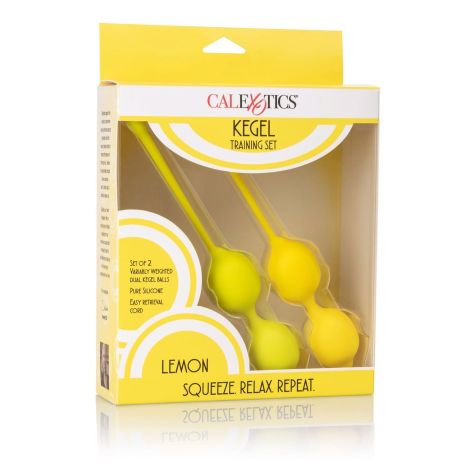 Kegel Training Set Lemon Yellow - 2