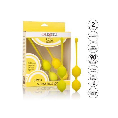 Kegel Training Set Lemon Yellow - 7