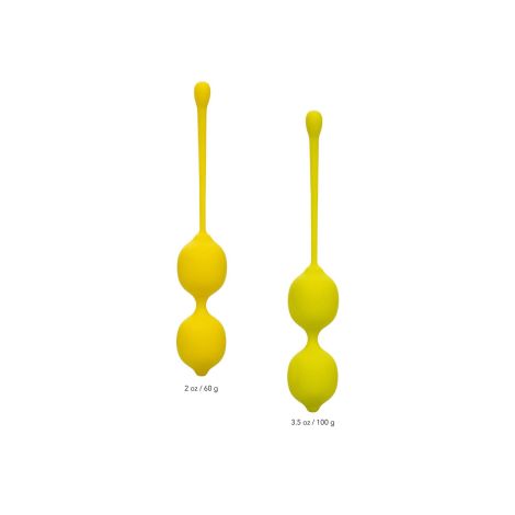 Kegel Training Set Lemon Yellow - 3