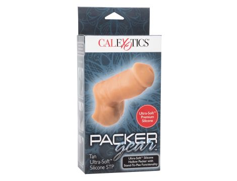 Soft Silicone Stand-To-Pee Caramel skin tone - 2