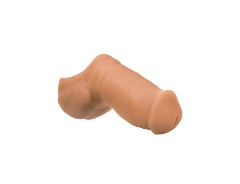 Soft Silicone Stand-To-Pee Caramel skin tone - 4