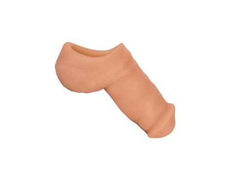 Soft Silicone Stand-To-Pee Caramel skin tone - 5