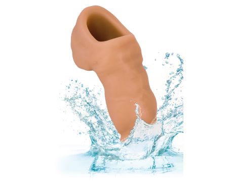 Soft Silicone Stand-To-Pee Caramel skin tone - 7