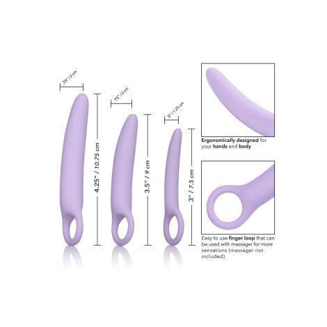 Alena Set of 3 Dilators Purple - 3