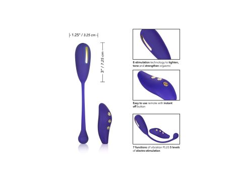 Estim Remote Kegel Exerciser Blue - 6