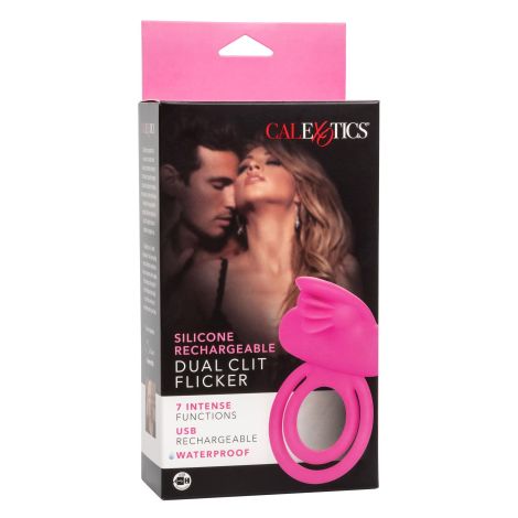 Dual Clit Flicker Enhancer Pink - 2