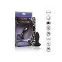 Vibrating Petite Crystal Probe Black - 10