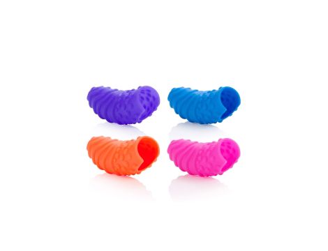 Silicone Finger Swirls Assortment - 3