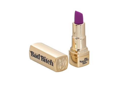 Bad Bitch Lipstick Vibrator Gold