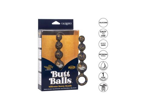 Butt Balls Booty Beads Purple - 8