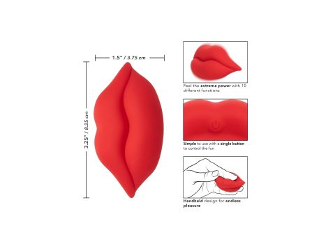 Muah Mini Vibrator Red - 9