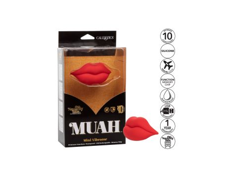 Muah Mini Vibrator Red - 11