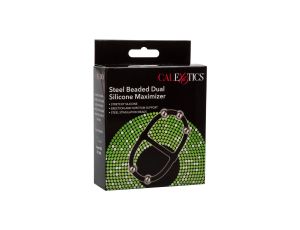 Beaded Dual Silicone Maximizer Black - image 2