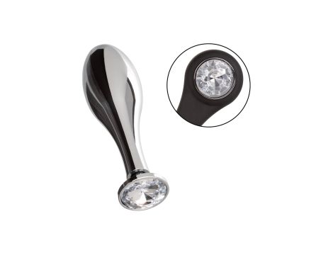 Star Fucker Teardrop Plug Silver - 7