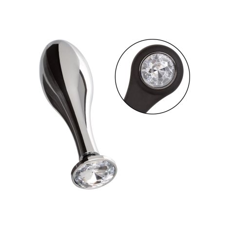 Star Fucker Teardrop Plug Silver - 7