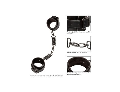 Hand Cuffs Black - 5