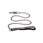 Collar With Chain Leash Black - 6