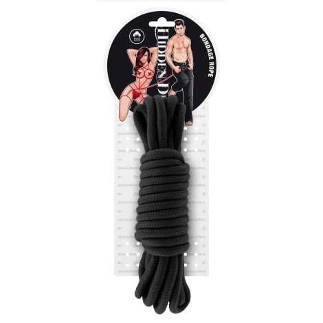 Bondage Rope 5M Black - 2