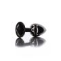 Butt Plug With Diamond Jewel S Black - 2