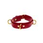 D-Ring Collar Deluxe Red - 2