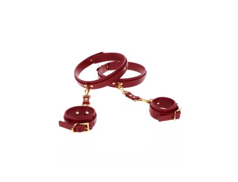 Wrist To Thigh Cuff Set Red - 4