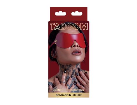 Avantgarde Blindfold Red - 3