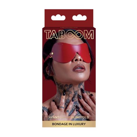 Avantgarde Blindfold Red - 3